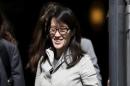 Ellen Pao leaves court as her sexual bias trial against fomer employer Kleiner Perkins Caufield & Byerr continues in San Francisco