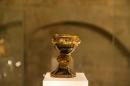 Two Spanish historians claim that an ancient chalice on display at San Isidro basilica in the northwestern city of Leon is in fact the Holy Grail