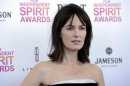 Best supporting female nominee Rosemarie DeWitt arrives at the 2013 Film Independent Spirit Awards in Santa Monica