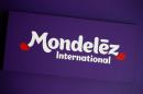 FILE PHOTO - Logo of Mondelez International is pictured at the company's building in Zurich