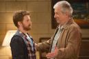 FILE - This publicity image released by Fox shows Seth Green, left, and Peter Riegert in a scene from "Dads." Fox says it's ordering a full season of the new comedy 