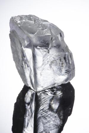 A 232.08ct White Cullinan Stone found at the Cullinan diamond mine east of Pretoria