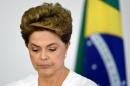 Brazilian President Dilma Rousseff (pictured) has accused her vice president, Michel Temer, and the house speaker of "treachery" and coup-plotting