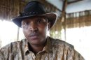 Indicted war criminal Bosco Ntaganda poses for a photograph during an interview with Reuters in Goma Democratic Republic of Congo
