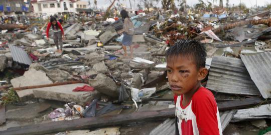 Dampak Topan Haiyan di Filipina ke Indonesia