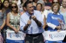 Republican Presidential candidate, former Massachusetts Gov. Mitt Romney speaks during a campaign event at Van Dyck Park, Thursday, Sept. 13, 2012, in Fairfax, Va. (AP Photo/Pablo Martinez Monsivais)