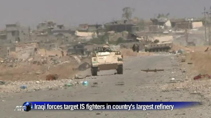 Fighting continues for Iraq's largest refinery