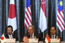 U.S. Trade Representative Froman speaks at the end of the TPP Ministerial meeting in Singapore