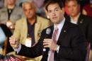 Republican presidential candidate, Sen. Marco Rubio, R-Fla. speaks during a town hall meeting, Thursday, June 25, 2015, in Exeter, N.H. (AP Photo/Jim Cole)
