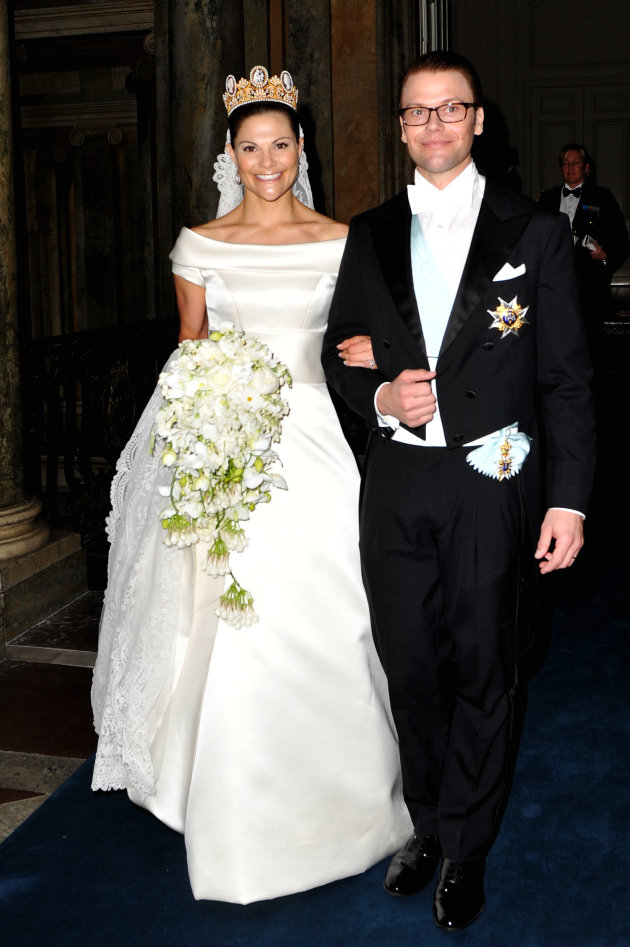 Putri Victoria dari Swedia dan suaminya, Pangeran Daniel.