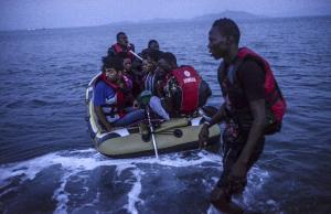 Migrants board a boat to the Greek island of Kos early&nbsp;&hellip;