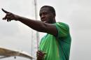 Ivory Coast's midfielder Yaya Toure gestures prior to a training session at Malabo stadium, on the eve of the team's first match in the 2015 African Cup of Nations football tournament, on January 19, 2015