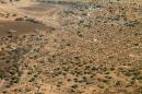 A general view taken on June 18, 2013 shows the Shangil Tobaya area for displaced people in North Darfur state