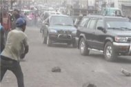 DR Congo protesters attack UN convoy