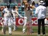 Australia's Watson appeals for LBW against Sri Lanka's Sangakkara during the first cricket test in Hobart