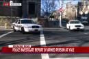 Ambulances Standby Outside Yale University After Gunman Reported