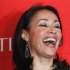 Television personality Ann Curry arrives at the Time 100 Gala in New York