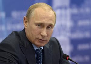 Russia&#39;s President Vladimir Putin attends a meeting &hellip;