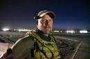 NPR photojournalist David Gilkey is pictured at Kandahar Airfield, Afghanistan in this handout photo