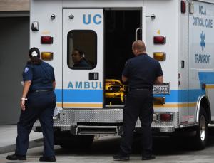 Ambulance staff at the Ronald Reagan UCLA Medical Center&amp;amp;nbsp;&amp;amp;hellip;