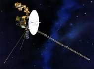 Imagem divulgada pela Nasa em setembro de 2012 mostra ilustração da sonda Voyager