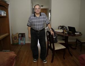Howard Kraft in his Lincolnton, N.C. home, Monday, …