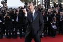 Actor and director Banderas arrives on the red carpet for the screening of the film The Paperboy at the 65th Cannes Film Festival