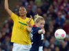 A goal from Steph Houghton gave Britain victory over mighty Brazil at Wembley
