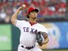 Yu Darvish struck out 11 batters, matching the best one-game total in his first Major League Baseball season