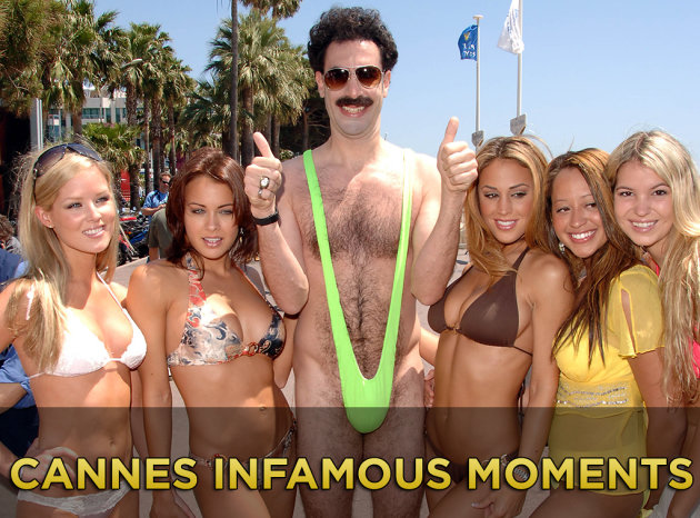 Crazy at Cannes: The 10 Most Infamous Moments