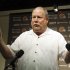 Former Cleveland Browns president Mike Holmgren gestures while answering questions during a news conference Monday, Nov. 26, 2012, in Berea, Ohio. Holmgren is leaving the team immediately rather than stay on as an adviser through the end of this season. His exit raises more questions about a possible return to coaching and what he truly accomplished during his time with Cleveland. (AP Photo/Tony Dejak)