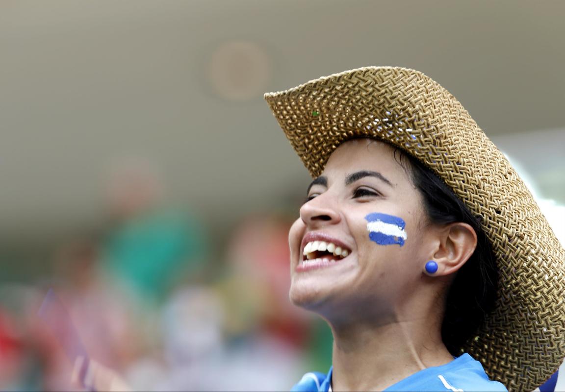 Photogenic fans of the World Cup - Day 14