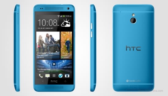 極光藍 HTC One mini