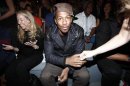 Entertainer Nick Cannon attends the Richard Chai Spring/Summer 2013 collection show during New York Fashion Week