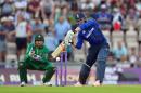 England's Jason Roy bats during the first one day international (ODI) cricket match between England and Pakistan at The Ageas Bowl cricket ground in Southampton, southern England, on August 24, 2016