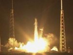 SpaceX Launches, Carrying Cargo to ISS