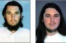 FILE - These undated photos released by the FBI show Adam Yahiye Gadahn. Born Adam Pearlman in Oregon, Gadahn converted to Islam in 1995 and moved to Pakistan, where he joined al-Qaida as a propagandist. Using the name "Azzam the American," he appeared in numerous al-Qaida videos, denouncing U.S. moves in Afghanistan and elsewhere and threatening attacks on Western interests abroad. (AP Photo/FBI, File)