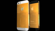 iPhone 5 Ini Berlapis Emas dan Berlian