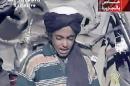 Hamza bin Laden (pictured in 2001), son of Al-Qaeda's late founder Osama bin Laden, has urged jihadists in Syria to unite in an audio message posted online