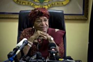 賴比瑞亞大選 女總統連任