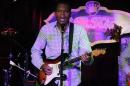 American blues guitarist and singer Robert Cray performs during a concert in New York