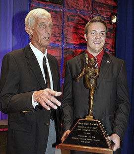 ray guy punter fame hall frustrated legendary resigned he but recipient louisiana allen ryan award ap tech raiders