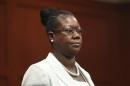 Trayvon Martin's mother Sybrina Fulton, arrives in the courtroom for George Zimmerman's trial in Seminole circuit court in Sanford