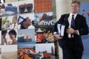 Troim representing Norwegian shipping magnate Fredriksen arrives for the annual shareholder meeting of German travel giant TUI AG in Hanover