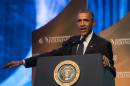 US President Barack Obama speaks in Washington on September 27, 2014