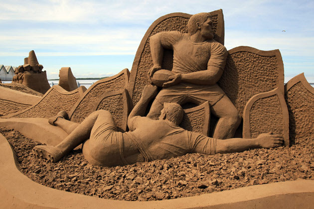 Weston-super-Mare Sand Sculpture festival