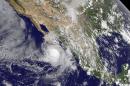 September 5, 2014 NASA GOES Project image shows Hurricane Norbert swirling along the Pacific, off the coast of Mexico