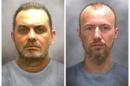 Prison inmates Richard Matt and David Sweat are seen in enhanced pictures released by the New York State police