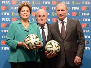 Brazil&#39;s President Dilma Rousseff, FIFA President&nbsp;&hellip;