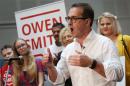 Welsh MP Owen Smith, pictured speaking on July 17, 2016, will be the sole challenger against socialist Jeremy Corbyn to lead Britain's opposition Labour Party
